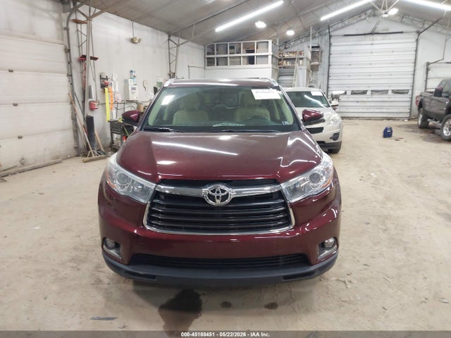 Aukcja sprzedaży 2015 Toyota Highlander Limited V6, vin: 5TDDKRFH7FS162517, numer aukcji: 45188451