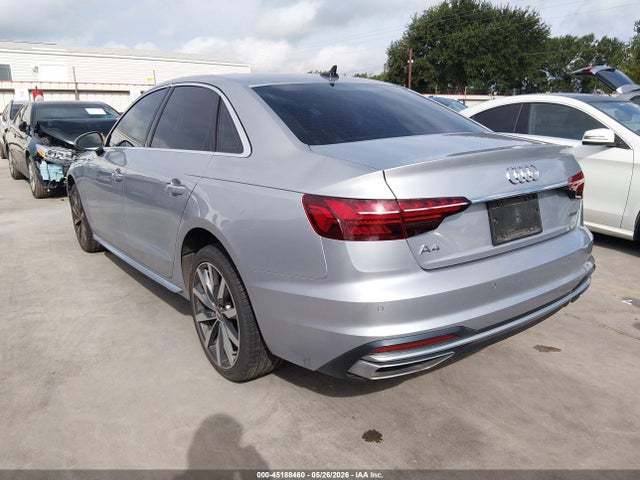 Aukcja sprzedaży 2021 Audi A4 Premium 40 Tfsi Quattro S Tronic, vin: WAUABAF44MN002872, numer aukcji: 45188460