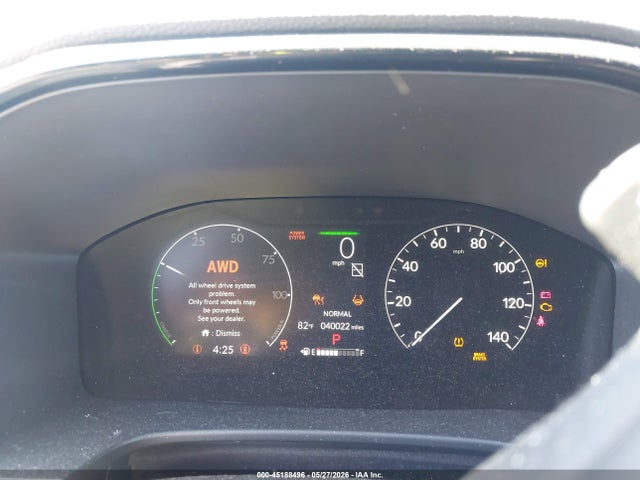 7FARS6H89SE004605 Honda Cr-v Hybrid Sport-l