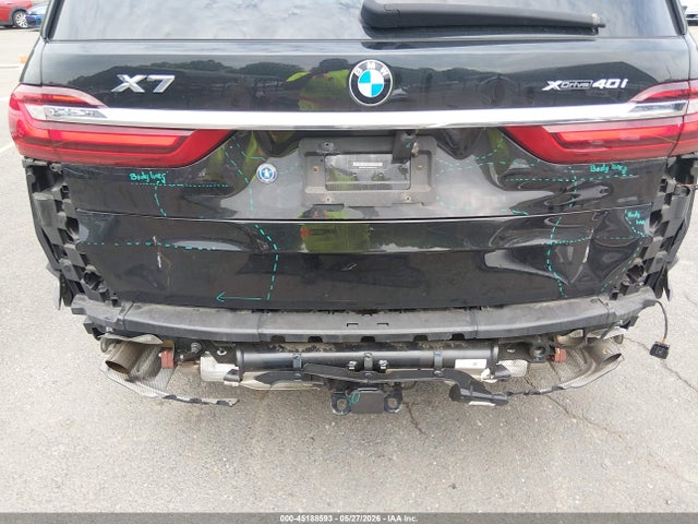 Aukcja sprzedaży 2021 Bmw X7 Xdrive40i, vin: 5UXCW2C02M9E41103, numer aukcji: 45188593