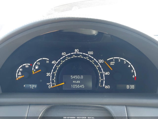 45188594 :رقم المزاد ، WDBPJ78J81A016927 vin ، 2001 Mercedes-benz Cl 600 مزاد بيع
