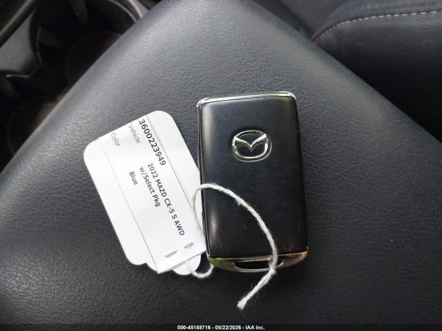 Aukcja sprzedaży 2022 Mazda Cx-5 2.5 S Select, vin: JM3KFBBM1N0593336, numer aukcji: 45188716