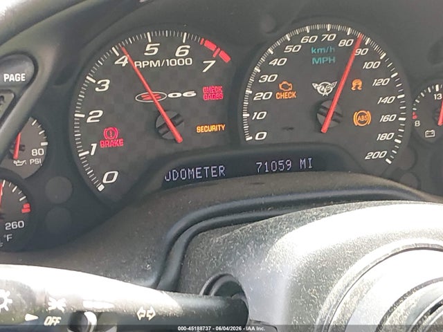Продаж на аукціоні авто 2003 Chevrolet Corvette Z06 Hardtop, vin: 1G1YY12S235113738, номер лоту: 45188737