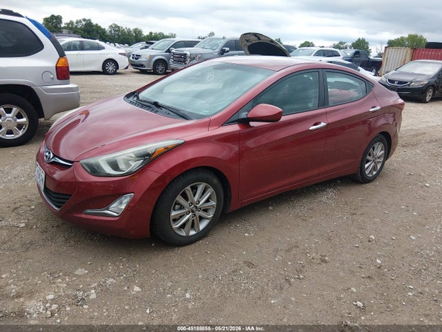 Продаж на аукціоні авто 2014 Hyundai Elantra Se, vin: 5NPDH4AE4EH543261, номер лоту: 45188855