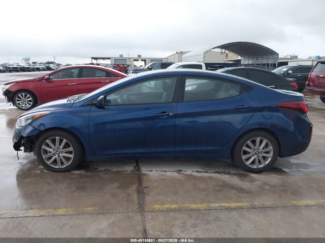 2015 Hyundai Elantra Se მანქანა იყიდება აუქციონზე, vin: 5NPDH4AE5FH619085, აუქციონის ნომერი: 45188881
