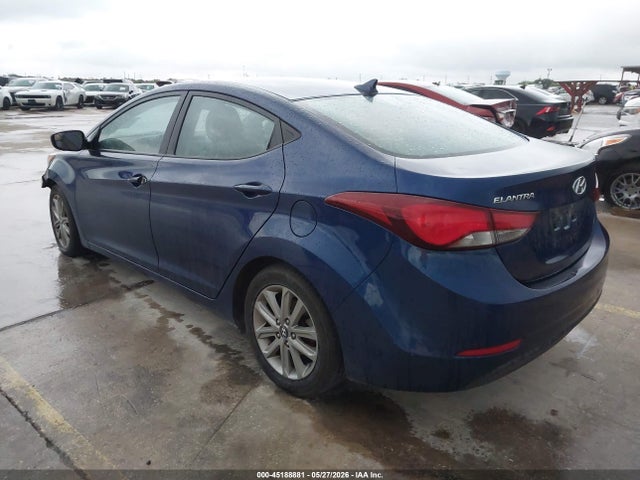 2015 Hyundai Elantra Se მანქანა იყიდება აუქციონზე, vin: 5NPDH4AE5FH619085, აუქციონის ნომერი: 45188881