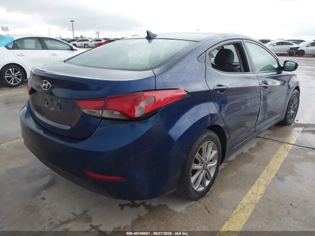 2015 Hyundai Elantra Se მანქანა იყიდება აუქციონზე, vin: 5NPDH4AE5FH619085, აუქციონის ნომერი: 45188881