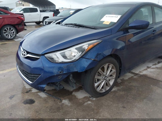 2015 Hyundai Elantra Se მანქანა იყიდება აუქციონზე, vin: 5NPDH4AE5FH619085, აუქციონის ნომერი: 45188881