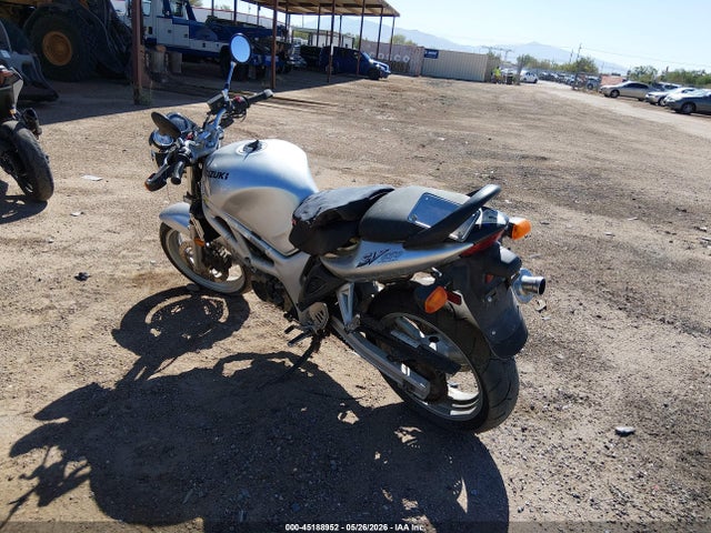 2001 Suzuki Sv650 S მანქანა იყიდება აუქციონზე, vin: JS1VP52A512100468, აუქციონის ნომერი: 45188952