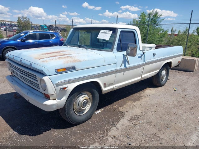 Продажа на аукционе авто 1968 Ford F-250, vin: F25HKD18059, номер лота: 45188997