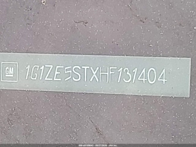 Chevrolet MALIBU 1LT 2017 1G1ZE5STXHF131404 Image 9