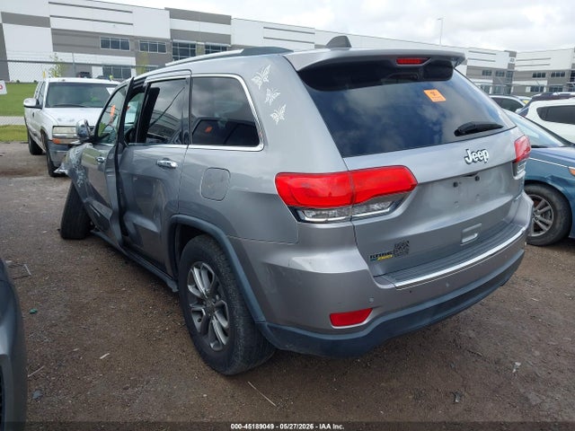 2015 Jeep Grand Cherokee Limited მანქანა იყიდება აუქციონზე, vin: 1C4RJEBG3FC749328, აუქციონის ნომერი: 45189049