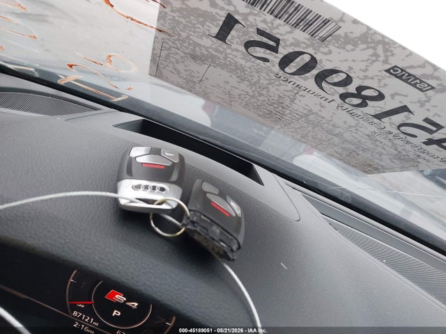 Продаж на аукціоні авто 2018 Audi S4 3.0t Premium Plus, vin: WAUC4AF47JA116757, номер лоту: 45189051