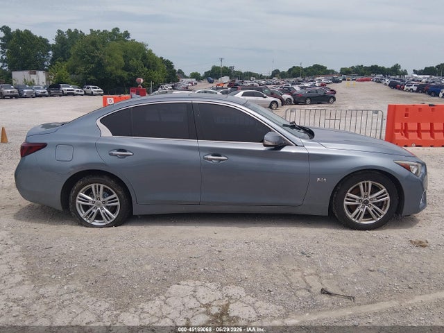 2018 Infiniti Q50 3.0t Luxe მანქანა იყიდება აუქციონზე, vin: JN1EV7AR6JM432120, აუქციონის ნომერი: 45189068