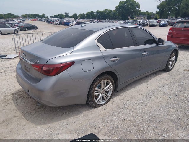2018 Infiniti Q50 3.0t Luxe მანქანა იყიდება აუქციონზე, vin: JN1EV7AR6JM432120, აუქციონის ნომერი: 45189068