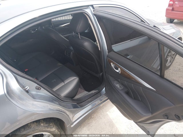 2018 Infiniti Q50 3.0t Luxe მანქანა იყიდება აუქციონზე, vin: JN1EV7AR6JM432120, აუქციონის ნომერი: 45189068