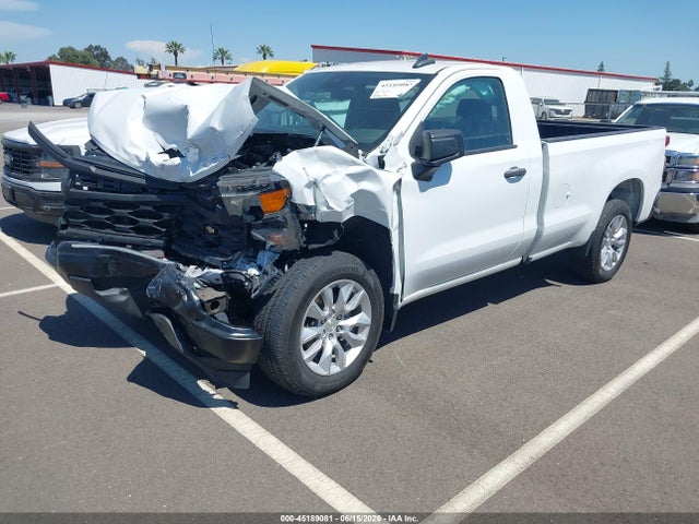45189081 :رقم المزاد ، 3GCNAAED3RG137821 vin ، 2024 Chevrolet Silverado 1500 2wd  Long Bed Wt مزاد بيع