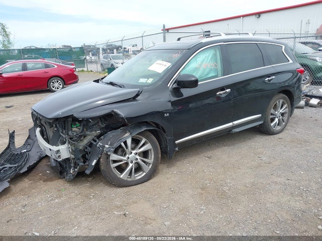45189130 :رقم المزاد ، 5N1AL0MM2EC514555 vin ، 2014 Infiniti Qx60 مزاد بيع