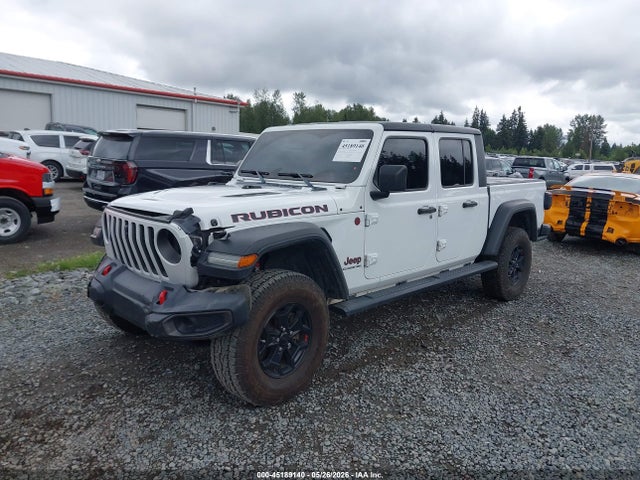 2020 Jeep Gladiator Rubicon მანქანა იყიდება აუქციონზე, vin: 1C6JJTBGXLL105216, აუქციონის ნომერი: 45189140