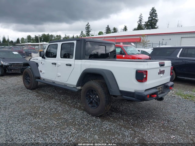 2020 Jeep Gladiator Rubicon მანქანა იყიდება აუქციონზე, vin: 1C6JJTBGXLL105216, აუქციონის ნომერი: 45189140