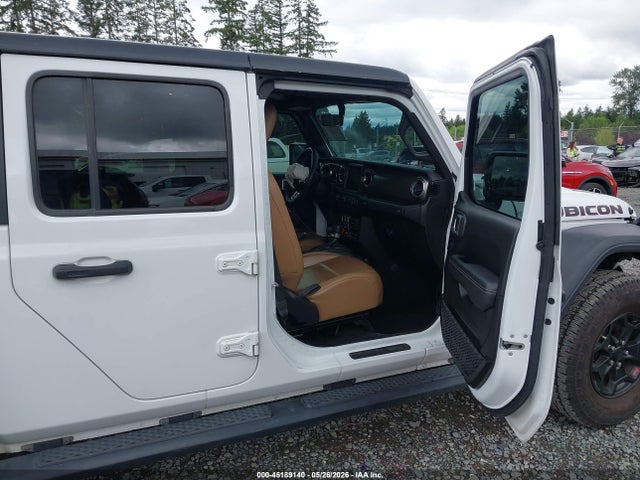 2020 Jeep Gladiator Rubicon მანქანა იყიდება აუქციონზე, vin: 1C6JJTBGXLL105216, აუქციონის ნომერი: 45189140