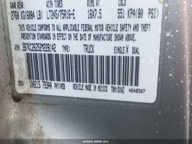 Aukcja sprzedaży 2002 Dodge Ram 2500 St, vin: 3B7KC26Z52M228142, numer aukcji: 45189152