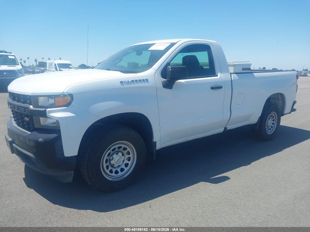 45189182 :رقم المزاد ، 3GCNWAEF7LG125472 vin ، 2020 Chevrolet Silverado 1500 2wd  Long Bed Wt مزاد بيع