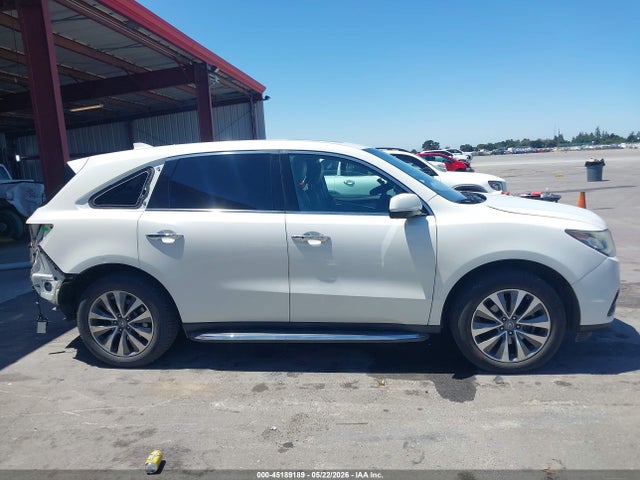 Aukcja sprzedaży 2014 Acura Mdx Technology Package, vin: 5FRYD4H42EB004886, numer aukcji: 45189189