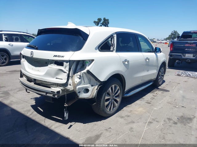 Aukcja sprzedaży 2014 Acura Mdx Technology Package, vin: 5FRYD4H42EB004886, numer aukcji: 45189189