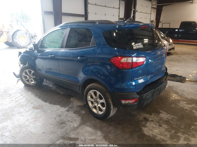Продажа на аукционе авто 2019 Ford Ecosport Se, vin: MAJ6S3GL8KC300530, номер лота: 45189190