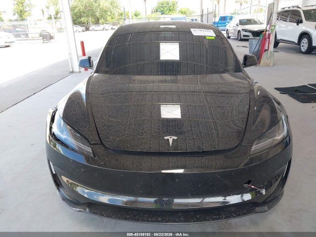 2025 Tesla Model 3 Performance All-wheel Drive მანქანა იყიდება აუქციონზე, vin: 5YJ3E1ET4SF028511, აუქციონის ნომერი: 45189192