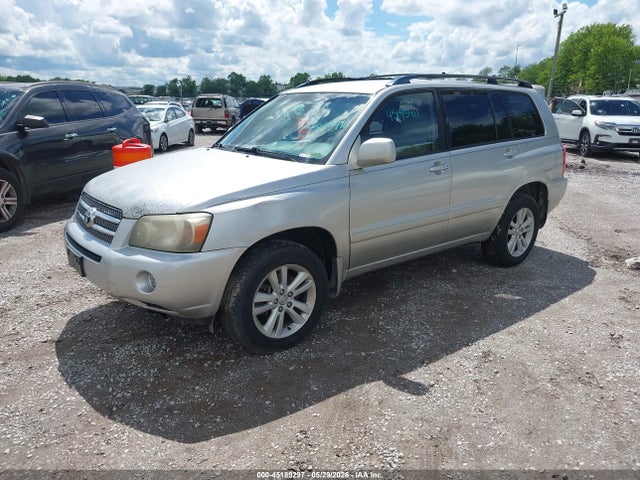 2006 Toyota Highlander Hybrid V6 მანქანა იყიდება აუქციონზე, vin: JTEEW21A360015958, აუქციონის ნომერი: 45189297