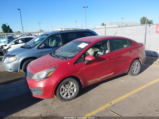 2013 Kia Rio Lx მანქანა იყიდება აუქციონზე, vin: KNADM4A30D6110598, აუქციონის ნომერი: 45189314