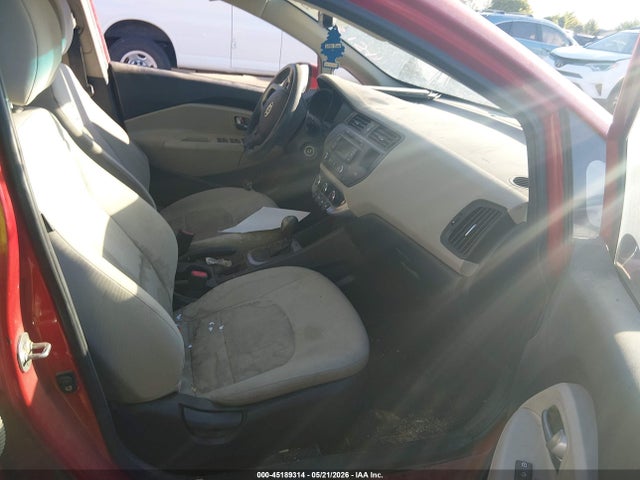 2013 Kia Rio Lx მანქანა იყიდება აუქციონზე, vin: KNADM4A30D6110598, აუქციონის ნომერი: 45189314