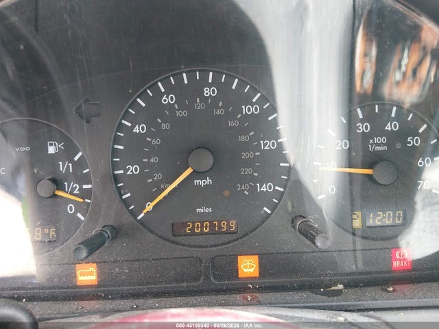 45189340 :رقم المزاد ، 4JGAB54E52A331926 vin ، 2002 Mercedes-benz Ml 320 مزاد بيع
