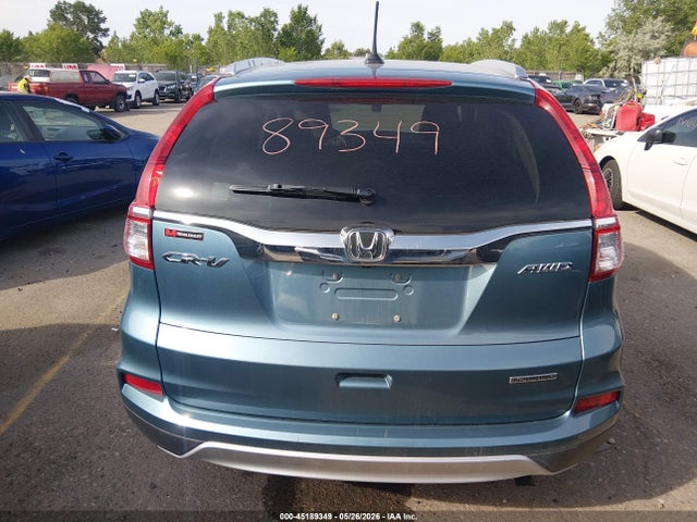 Продажа на аукционе авто 2016 Honda Cr-v Touring, vin: 5J6RM4H93GL038430, номер лота: 45189349