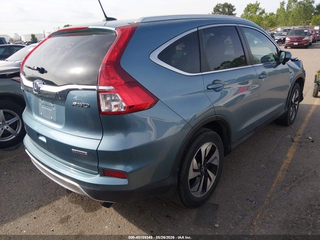Продажа на аукционе авто 2016 Honda Cr-v Touring, vin: 5J6RM4H93GL038430, номер лота: 45189349