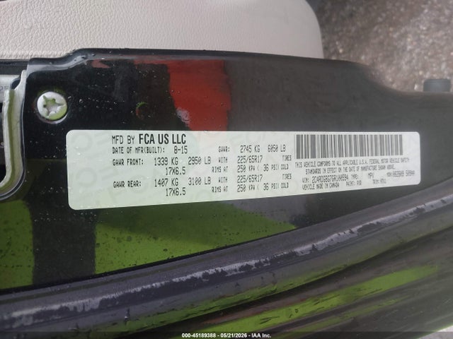 Dodge Grand Caravan Se 2016 2C4RDGBG7GR100594 Image 9