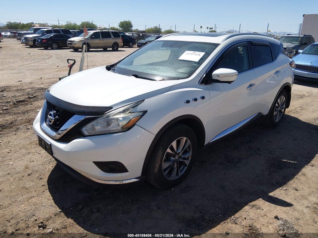 Продажа на аукционе авто 2015 Nissan Murano Sl, vin: 5N1AZ2MH0FN221482, номер лота: 45189408