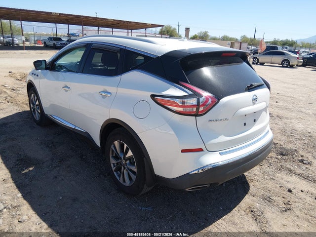 Продажа на аукционе авто 2015 Nissan Murano Sl, vin: 5N1AZ2MH0FN221482, номер лота: 45189408