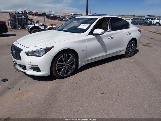 Продаж на аукціоні авто 2017 Infiniti Q50 3.0t Premium, vin: JN1EV7AR0HM833043, номер лоту: 45189433