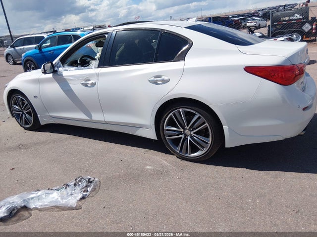 Продаж на аукціоні авто 2017 Infiniti Q50 3.0t Premium, vin: JN1EV7AR0HM833043, номер лоту: 45189433