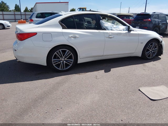 Продаж на аукціоні авто 2017 Infiniti Q50 3.0t Premium, vin: JN1EV7AR0HM833043, номер лоту: 45189433