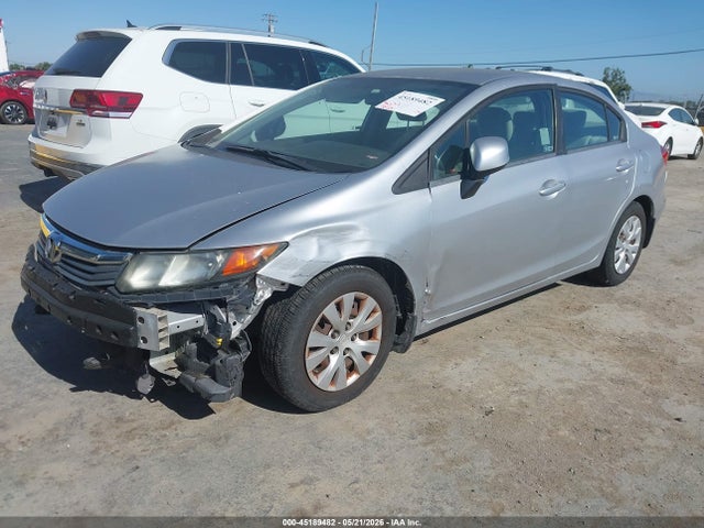 Продаж на аукціоні авто 2012 Honda Civic Lx, vin: 19XFB2F5XCE367700, номер лоту: 45189482