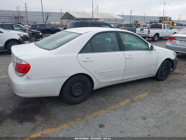 2006 Toyota Camry Le მანქანა იყიდება აუქციონზე, vin: 4T1BE32K26U741743, აუქციონის ნომერი: 45189494