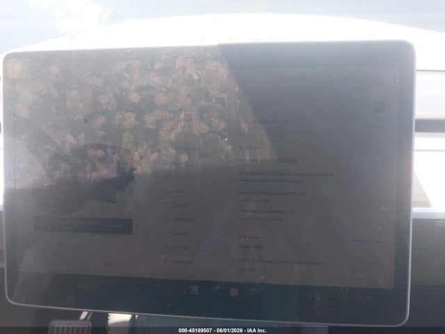 45189507 :رقم المزاد ، 7SAYGDEE7SF308333 vin ، 2025 Tesla Model Y Long Range Dual Motor All-wheel Drive مزاد بيع