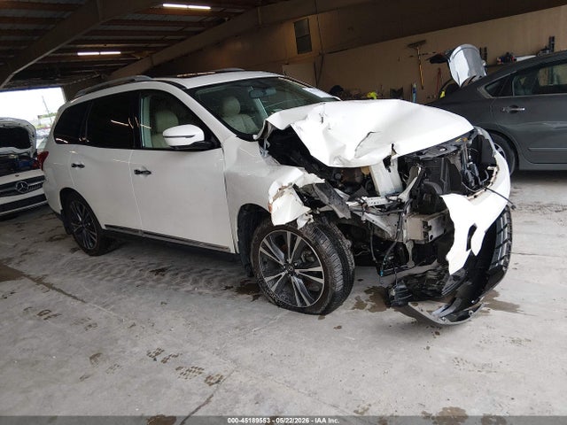 2020 Nissan Pathfinder Platinum 2wd მანქანა იყიდება აუქციონზე, vin: 5N1DR2DN9LC616562, აუქციონის ნომერი: 45189553