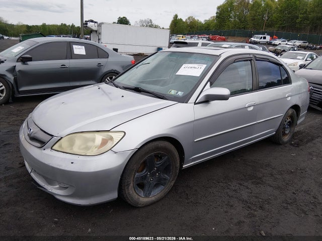 2004 Honda Civic Ex მანქანა იყიდება აუქციონზე, vin: 2HGES26754H613394, აუქციონის ნომერი: 45189623