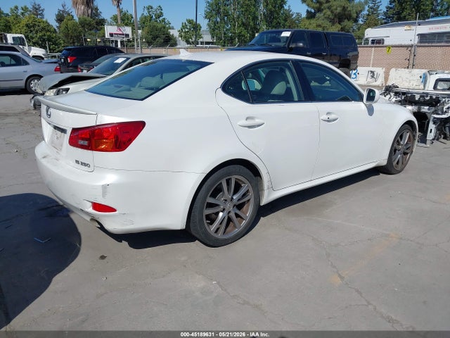Продаж на аукціоні авто 2008 Lexus Is 250, vin: JTHBK262982080565, номер лоту: 45189631