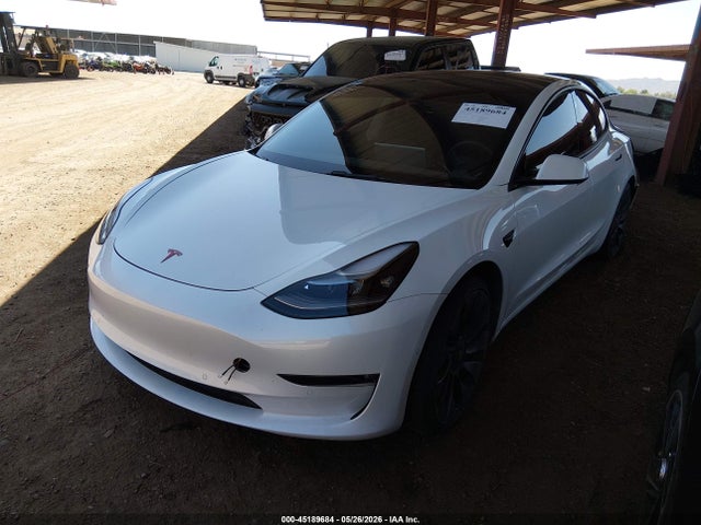 Продажа на аукционе авто 2022 Tesla Model 3 Performance Dual Motor All-wheel Drive, vin: 5YJ3E1ECXNF209102, номер лота: 45189684